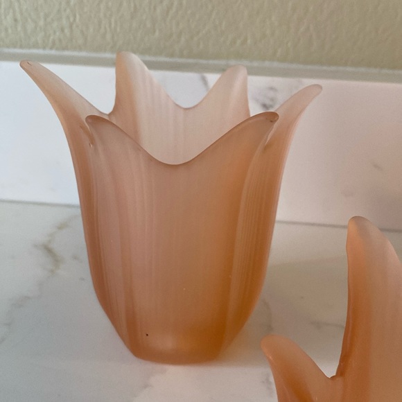 Vintage Viking Lotus Vase Set of 3 - Picture 9 of 16